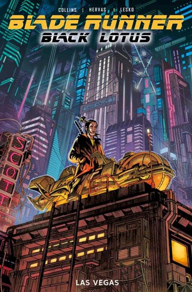 Blade Runner Black Lotus Las Vegas #1 (Of 4) Cover B Danny Earls Variant (Mature) | Dragon's Lair Comics and Fantasy Houston TX
