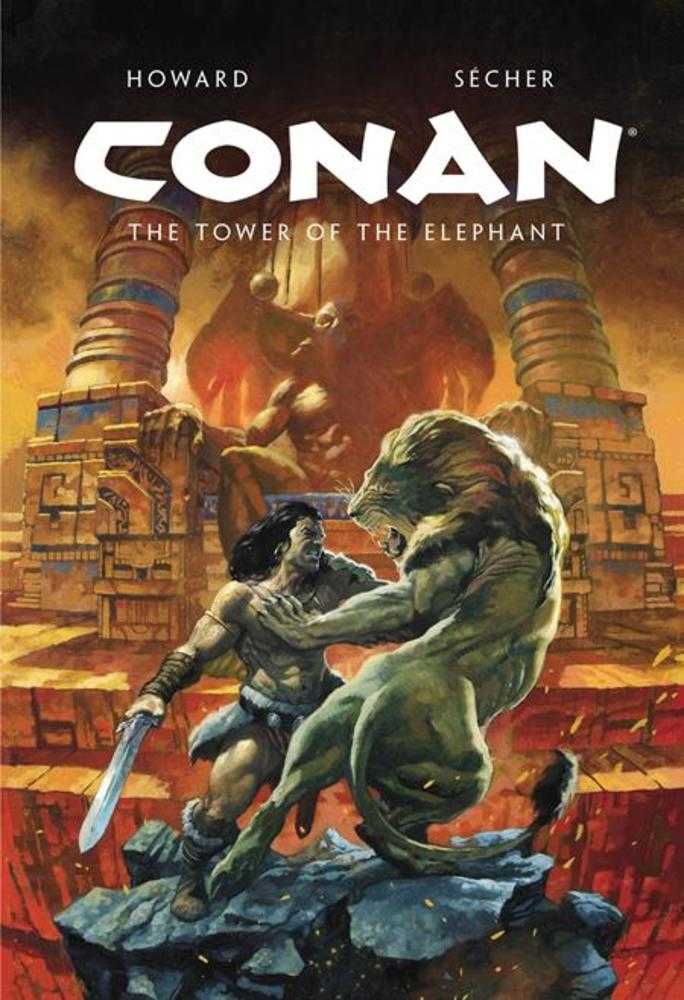 Conan Illustrated The Tower Of The Elephant Hardcover (Mature) | Dragon's Lair Comics and Fantasy Houston TX