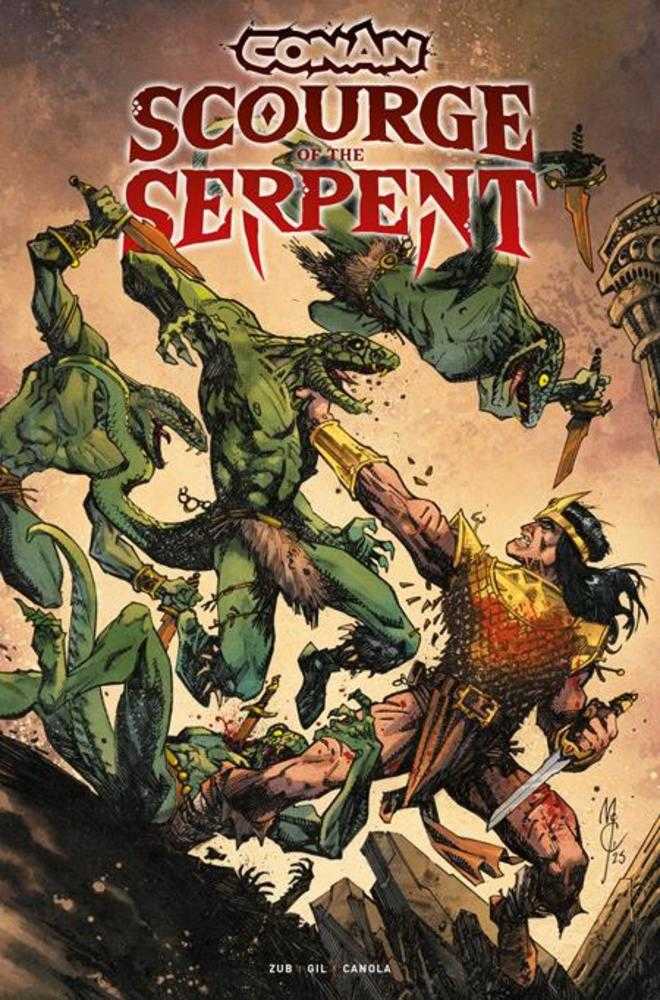 Conan The Barbarian Scourge Of The Serpent #1 (Of 4) Cover B John Mccrea Variant (Mature) | Dragon's Lair Comics and Fantasy Houston TX