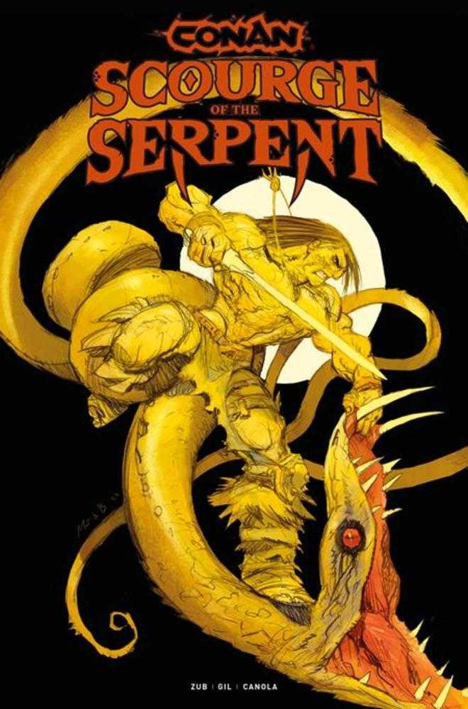 Conan The Barbarian Scourge Of The Serpent #1 (Of 4) Cover D Matias Bergara Variant (Mature) | Dragon's Lair Comics and Fantasy Houston TX