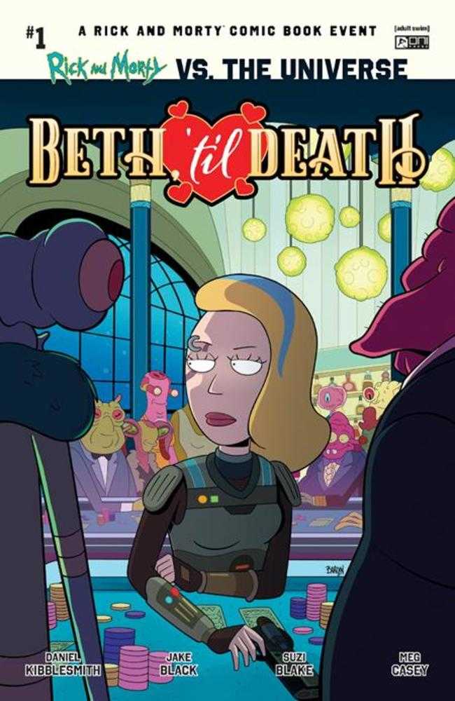 Rick And Morty vs The Universe Beth Til Death #1 (One Shot) Cover A Dave Bardin | Dragon's Lair Comics and Fantasy Houston TX