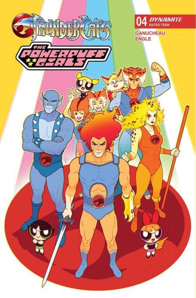 Thundercats Powerpuff Girls #4 Cover A Paulina Ganucheau Variant | Dragon's Lair Comics and Fantasy Houston TX