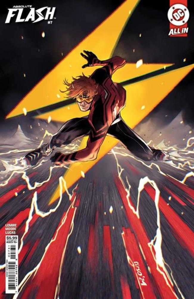 Absolute Flash #7 Cover C Tirso Cons Card Stock Variant | Dragon's Lair Comics and Fantasy Houston TX