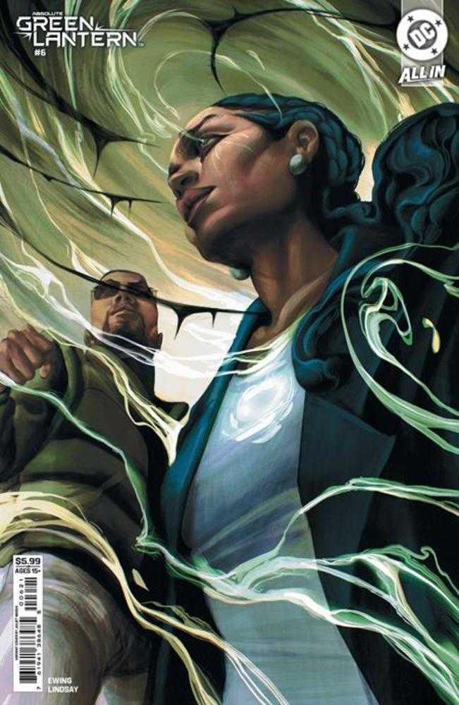 Absolute Green Lantern #6 Cover B Juliet Nneka Card Stock Variant | Dragon's Lair Comics and Fantasy Houston TX
