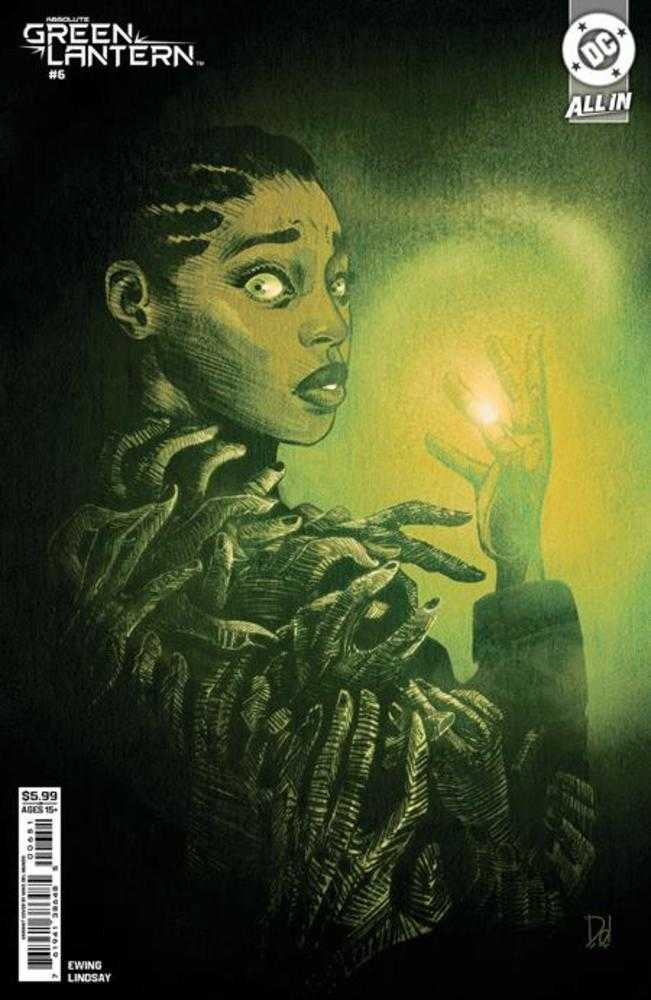 Absolute Green Lantern #6 Cover C Mike Del Mundo Card Stock Variant | Dragon's Lair Comics and Fantasy Houston TX