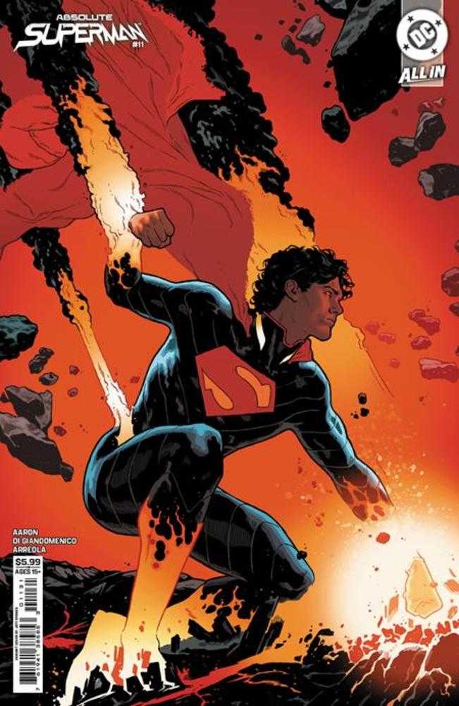 Absolute Superman #11 Cover C Jeff Spokes Card Stock Variant | Dragon's Lair Comics and Fantasy Houston TX
