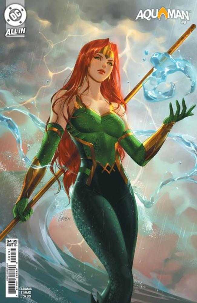 Aquaman #9 Cover C Lesley Leirix Li Card Stock Variant | Dragon's Lair Comics and Fantasy Houston TX