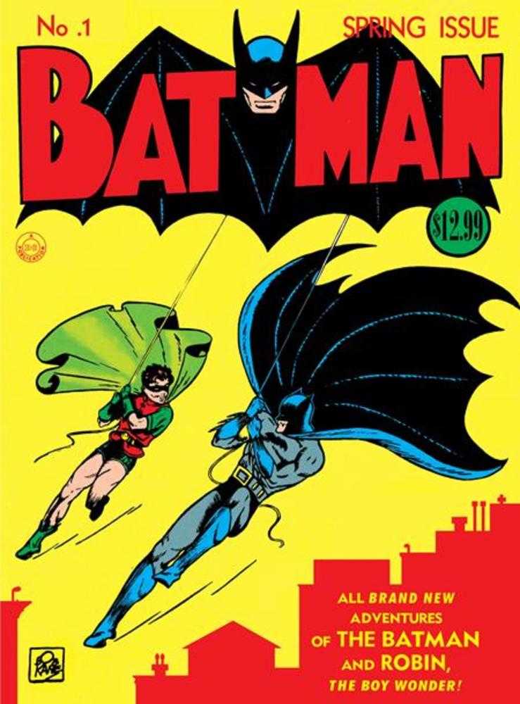 Batman (1940) #1 Facsimile Edition Cover B Bob Kane Foil Variant | Dragon's Lair Comics and Fantasy Houston TX