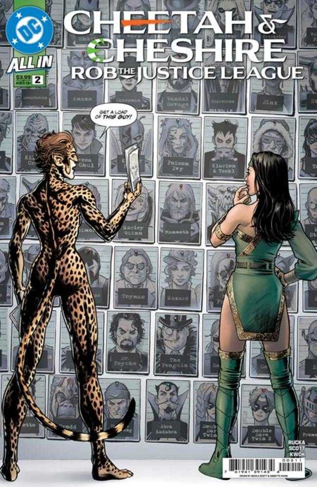 Cheetah And Cheshire Rob The Justice League #2 (Of 6) Cover A Nicola Scott | Dragon's Lair Comics and Fantasy Houston TX