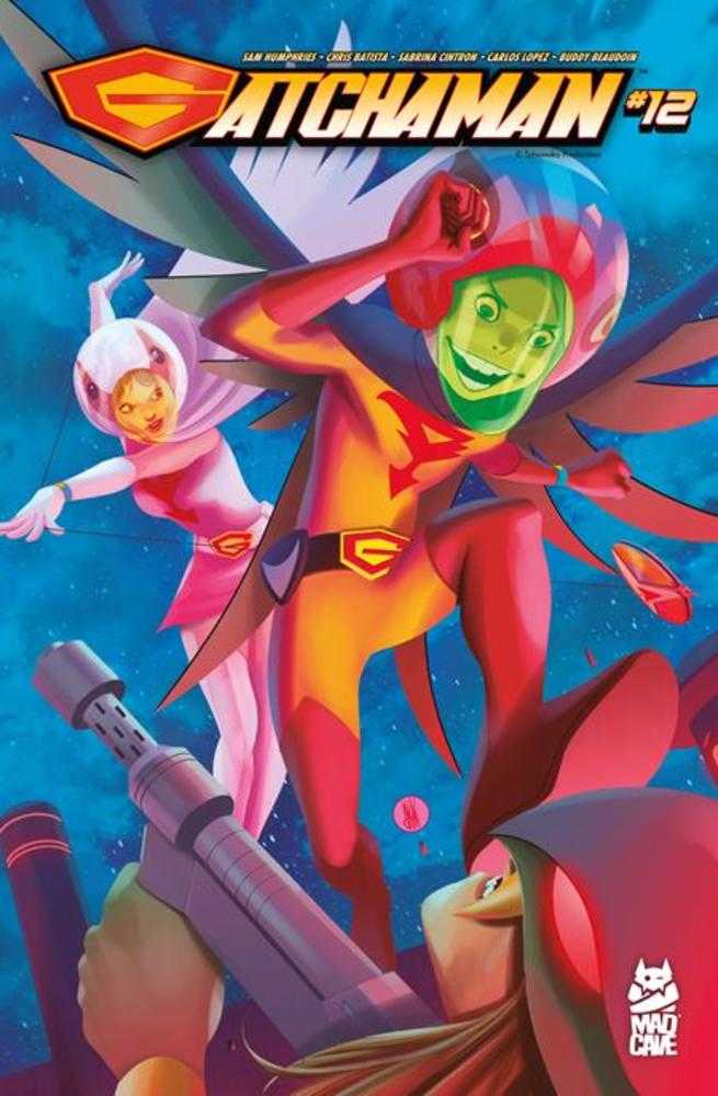 Gatchaman #12 Cover A Inaki Miranda | Dragon's Lair Comics and Fantasy Houston TX