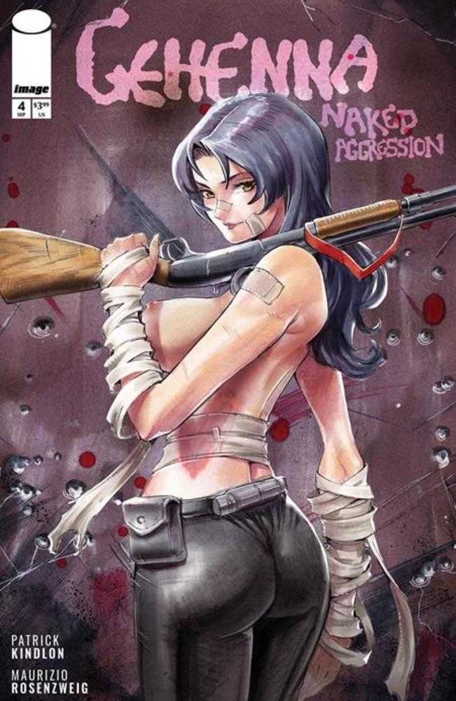 Gehenna Naked Aggression #4 (Of 4) Cover C Rodrigo Yoshimiya Nsfw Polybagged Variant | Dragon's Lair Comics and Fantasy Houston TX