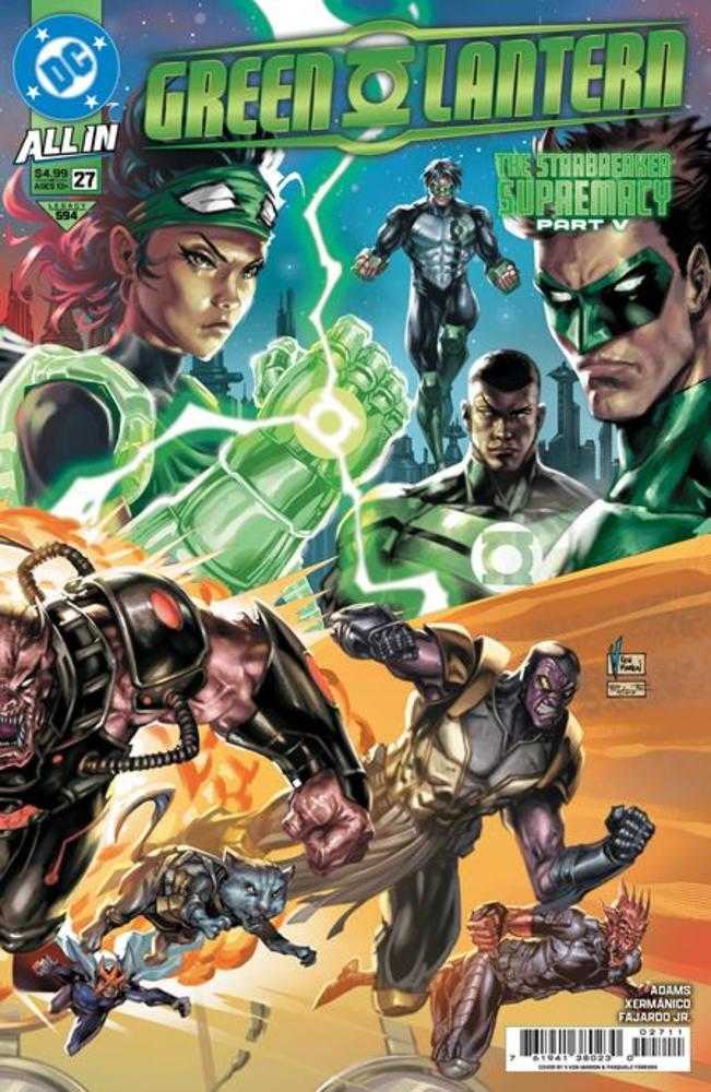 Green Lantern #27 Cover A V Ken Marion (Starbreaker Supremacy) | Dragon's Lair Comics and Fantasy Houston TX