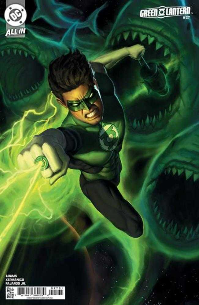 Green Lantern #27 Cover B Aaron Bartling Card Stock Variant (Starbreaker Supremacy) | Dragon's Lair Comics and Fantasy Houston TX