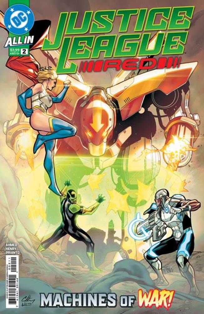 Justice League Red #2 (Of 6) Cover A Clayton Henry | Dragon's Lair Comics and Fantasy Houston TX