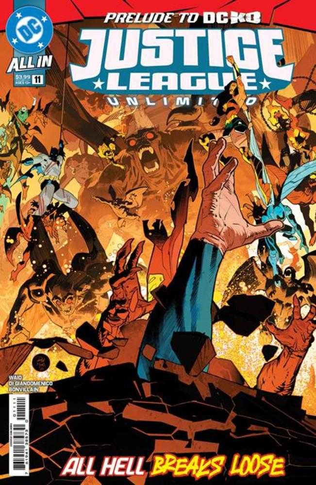Justice League Unlimited #11 Cover A Dan Mora | Dragon's Lair Comics and Fantasy Houston TX