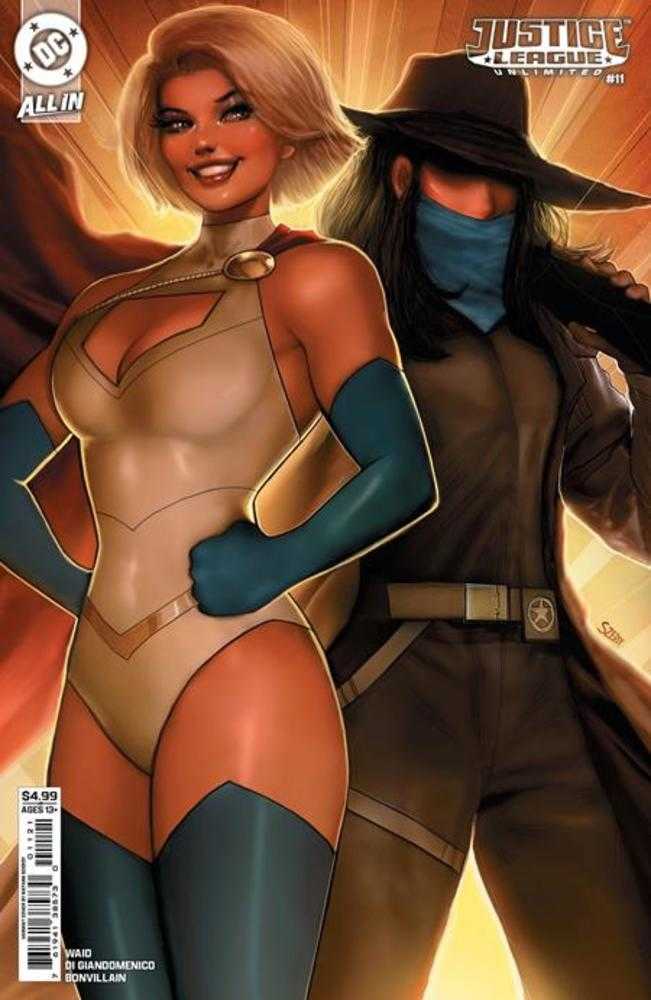 Justice League Unlimited #11 Cover B Nathan Szerdy Card Stock Variant | Dragon's Lair Comics and Fantasy Houston TX