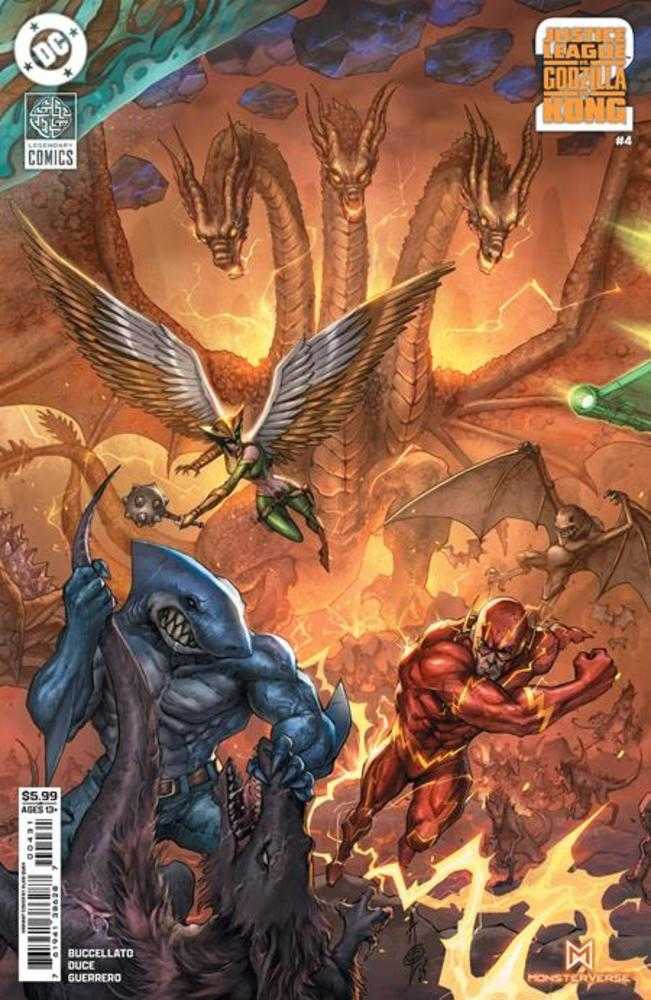 Justice League vs Godzilla vs Kong 2 #4 (Of 7) Cover C Alan Quah Card Stock Variant | Dragon's Lair Comics and Fantasy Houston TX