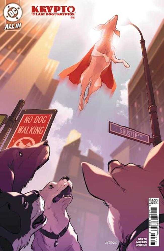 Krypto The Last Dog Of Krypton #4 (Of 5) Cover B Karl Kerschl Card Stock Variant | Dragon's Lair Comics and Fantasy Houston TX
