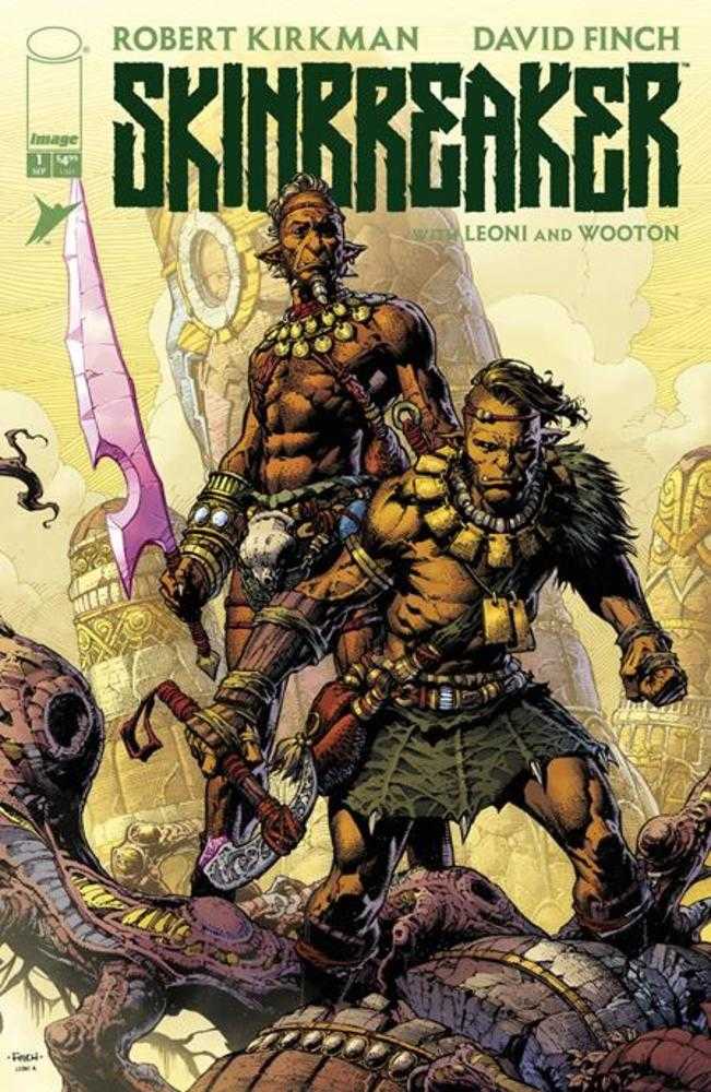 Skinbreaker #1 Cover A David Finch & Annalisa Leoni | Dragon's Lair Comics and Fantasy Houston TX