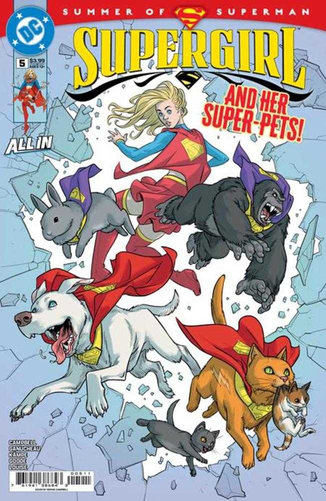 Supergirl #5 Cover A Sophie Campbell | Dragon's Lair Comics and Fantasy Houston TX