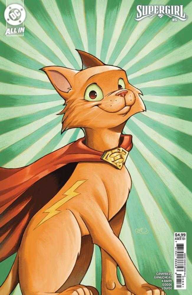 Supergirl #5 Cover C Chrissie Zullo Card Stock Variant | Dragon's Lair Comics and Fantasy Houston TX