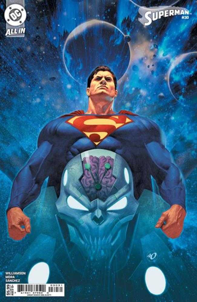 Superman #30 Cover C Ariel Olivetti Card Stock Variant | Dragon's Lair Comics and Fantasy Houston TX