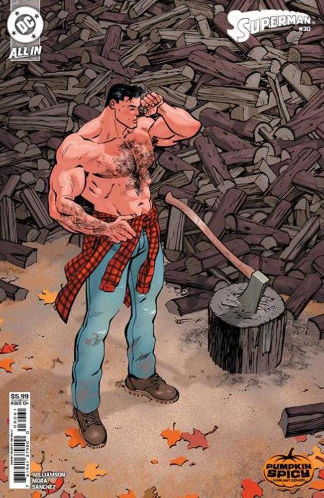 Superman #30 Cover E Tom Reilly Pumpkin Spicy Card Stock Variant | Dragon's Lair Comics and Fantasy Houston TX