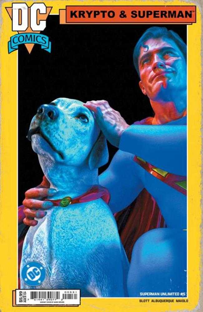 Superman Unlimited #5 Cover C Mark Spears Card Stock Variant | Dragon's Lair Comics and Fantasy Houston TX