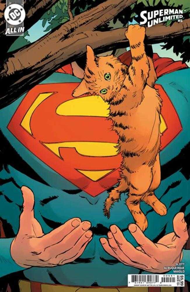 Superman Unlimited #5 Cover D Matteo Lolli Card Stock Variant | Dragon's Lair Comics and Fantasy Houston TX