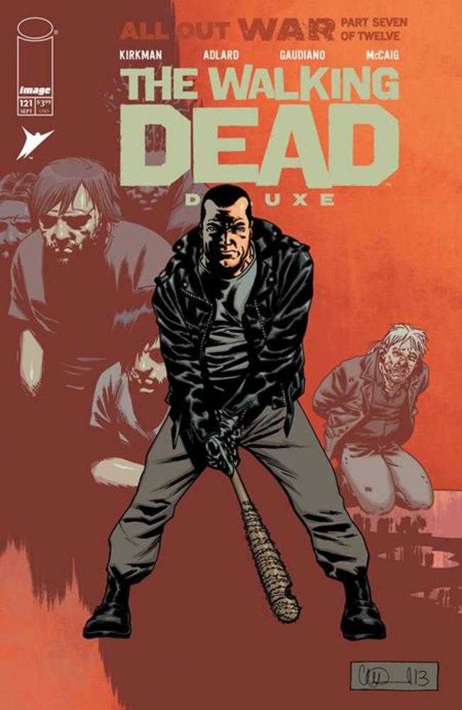 Walking Dead Deluxe #121 Cover B Charlie Adlard & Dave Mccaig Variant (Mature) | Dragon's Lair Comics and Fantasy Houston TX