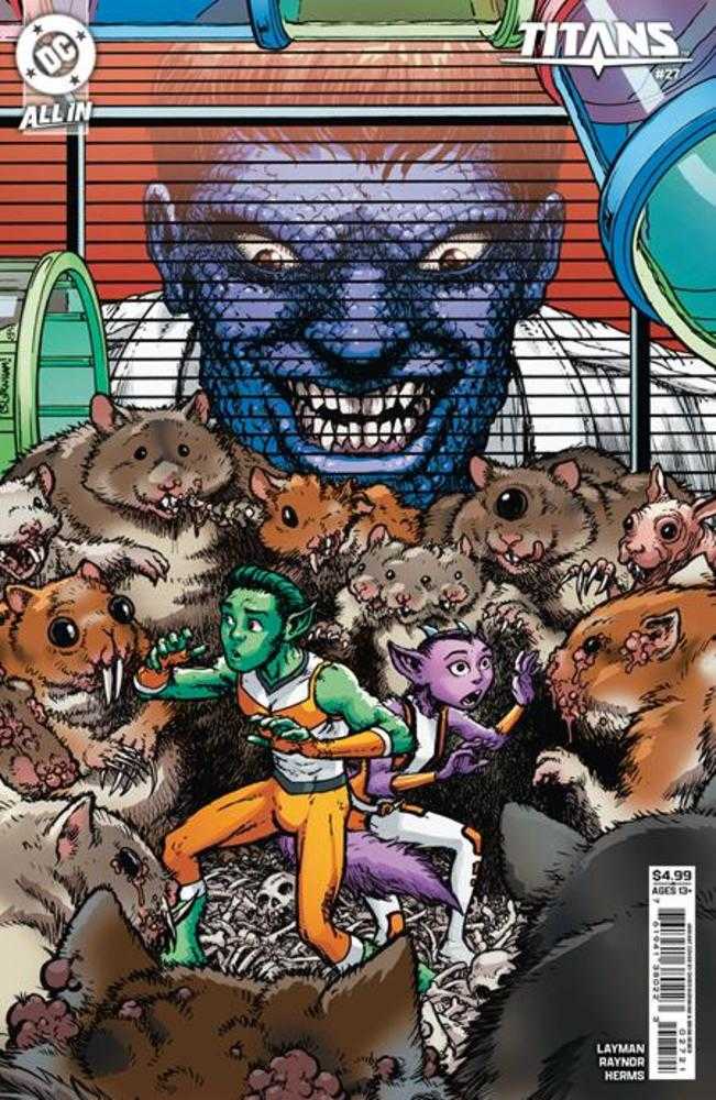 Titans #27 Cover B Chris Burnham Card Stock Variant | Dragon's Lair Comics and Fantasy Houston TX