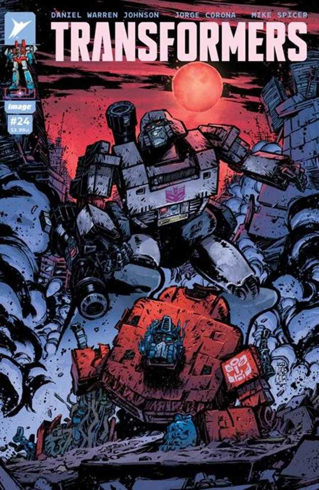 Transformers #24 Cover B Jorge Corona & Mike Spicer Variant | Dragon's Lair Comics and Fantasy Houston TX