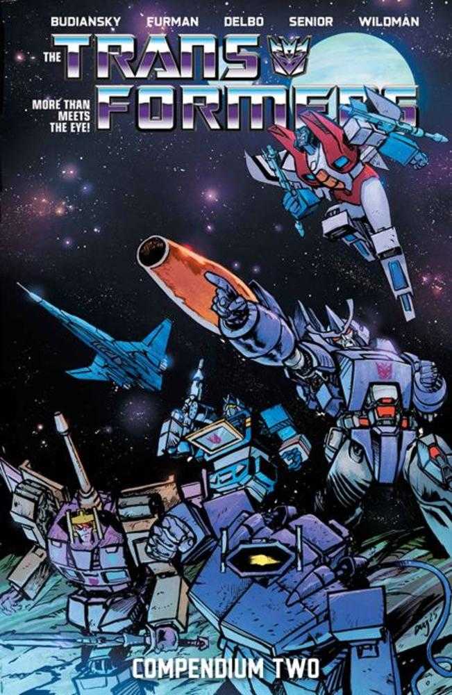 Transformers Compendium TPB Book 2 Daniel Warren Johnson & Mike Spicer Cover | Dragon's Lair Comics and Fantasy Houston TX