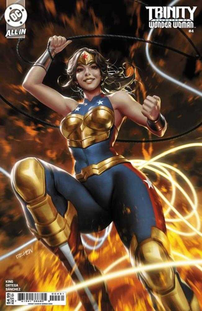 Trinity Daughter Of Wonder Woman #4 (Of 6) Cover B Derrick Chew Card Stock Variant | Dragon's Lair Comics and Fantasy Houston TX