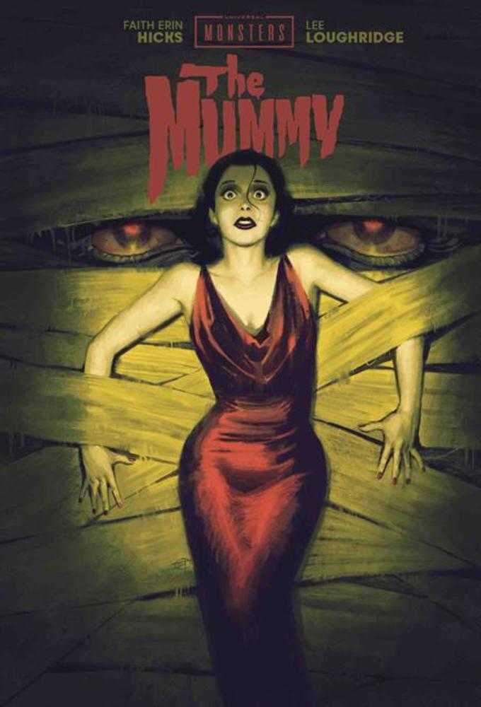 Universal Monsters The Mummy Hardcover Direct Market Exclusive David Talaski Cover | Dragon's Lair Comics and Fantasy Houston TX