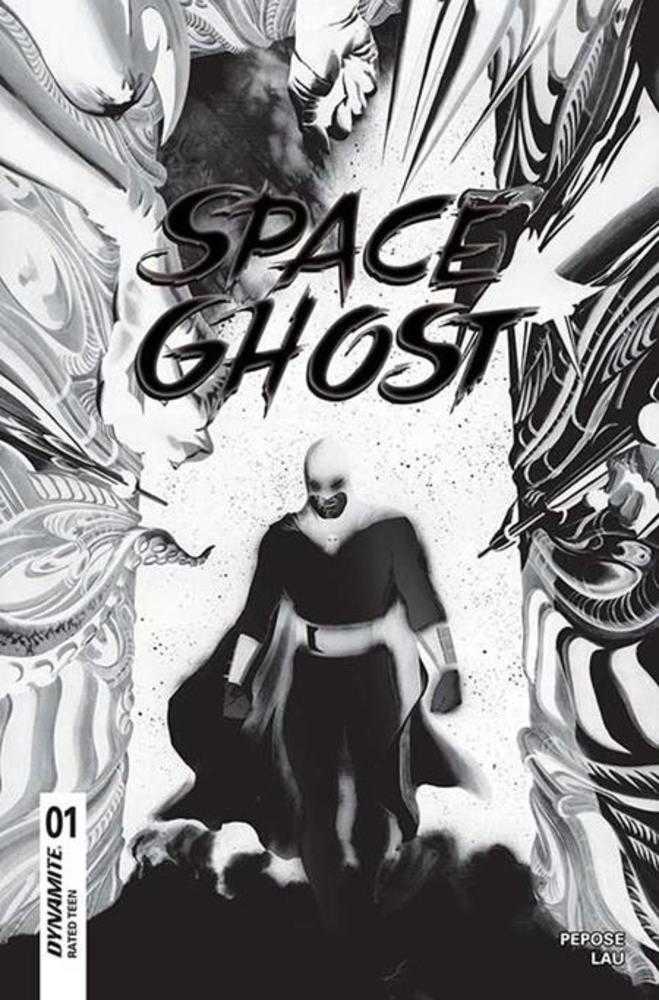 Space Ghost (2025) #1 Cover W Foc Bonus Alex Ross Negative Variant | Dragon's Lair Comics and Fantasy Houston TX