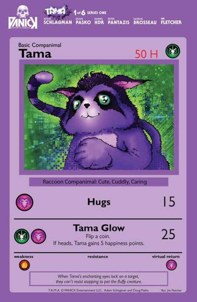 Tama #1 (Of 6) 2nd Print Cover A Jim Fletcher Cute Cuddly Caring Tama | Dragon's Lair Comics and Fantasy Houston TX