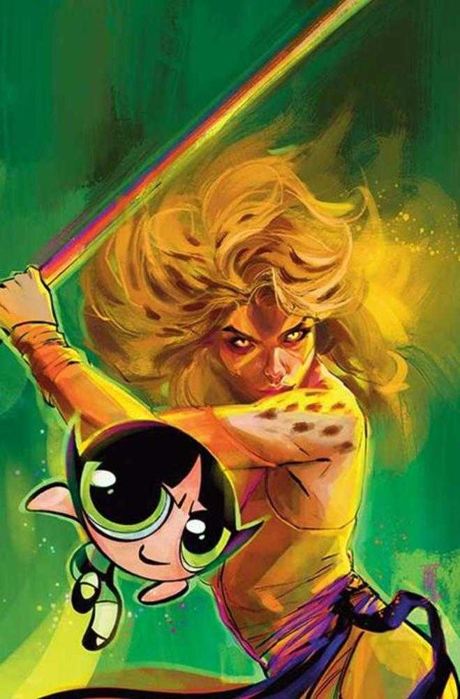 Thundercats Powerpuff Girls #2 Cover M Inc 1:7 Zulema Lavina  Foc Bonus Full Art Variant | Dragon's Lair Comics and Fantasy Houston TX