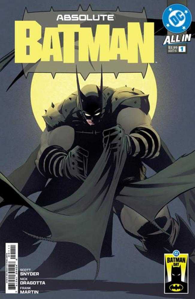 Batman Day 2025 Absolute Batman #1 Cover A Nick Dragotta | Dragon's Lair Comics and Fantasy Houston TX