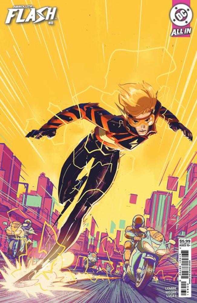 Absolute Flash #8 Cover C Riley Rossmo Card Stock Variant | Dragon's Lair Comics and Fantasy Houston TX