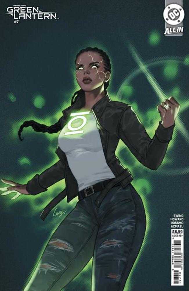 Absolute Green Lantern #7 Cover C Lesley Leirix Li Card Stock Variant | Dragon's Lair Comics and Fantasy Houston TX