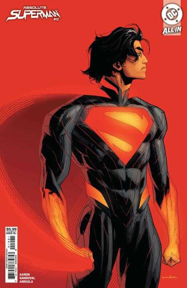 Absolute Superman #12 Cover C Kris Anka Card Stock Variant | Dragon's Lair Comics and Fantasy Houston TX
