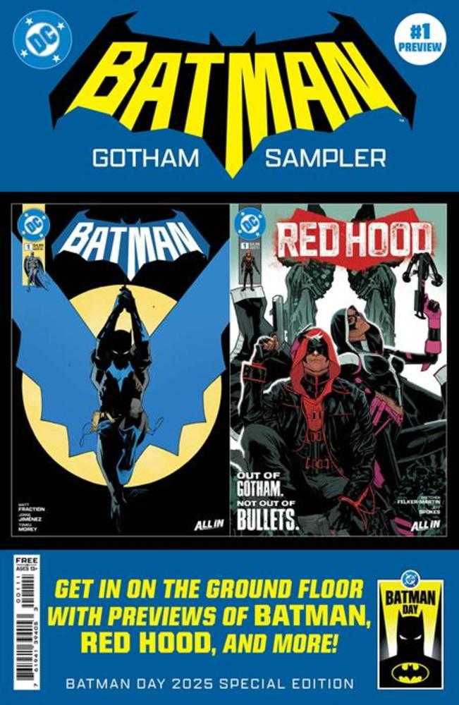 Batman Day 2025   Bundles Of 25   Batman Gotham Sampler | Dragon's Lair Comics and Fantasy Houston TX
