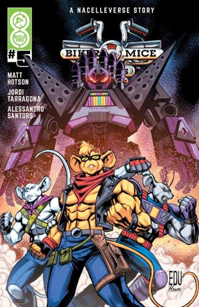 Biker Mice From Mars (2025) #5 Cover A Edu Souza | Dragon's Lair Comics and Fantasy Houston TX