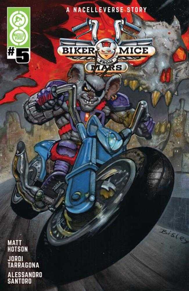 Biker Mice From Mars (2025) #5 Cover D 1 in 10 Simon Bisley Variant | Dragon's Lair Comics and Fantasy Houston TX