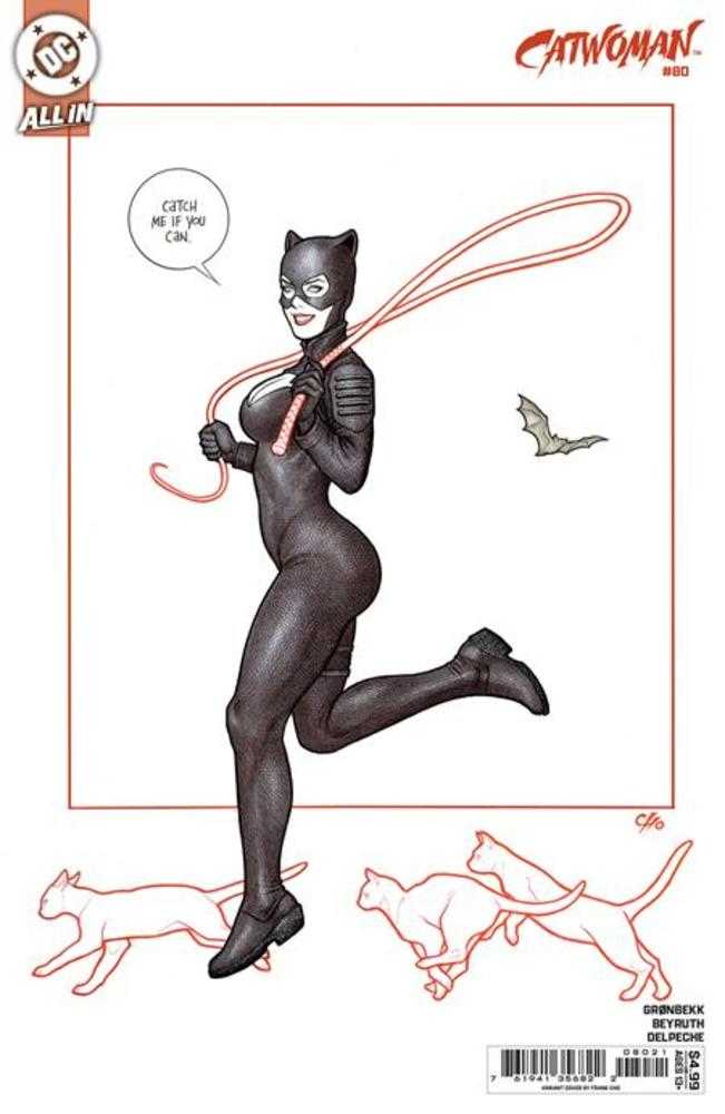 Catwoman #80 Cover B Frank Cho Card Stock Variant | Dragon's Lair Comics and Fantasy Houston TX