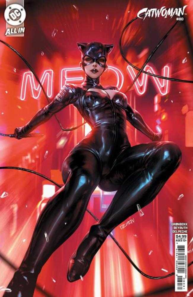 Catwoman #80 Cover C Derrick Chew Card Stock Variant | Dragon's Lair Comics and Fantasy Houston TX