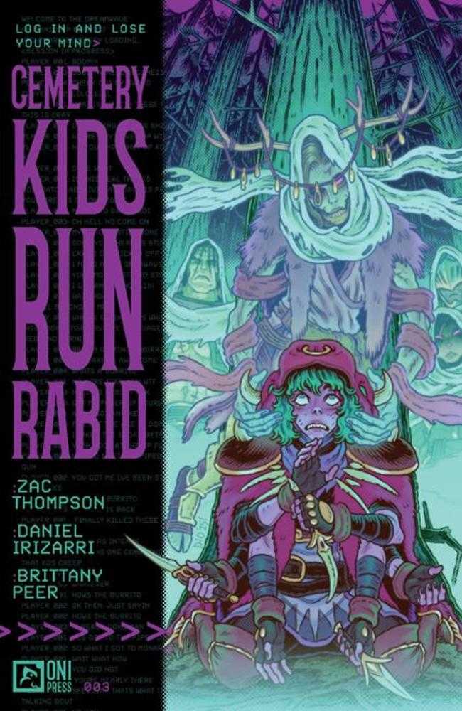 Cemetery Kids Run Rabid #3 (Of 4) Cover A Daniel Irizarri | Dragon's Lair Comics and Fantasy Houston TX