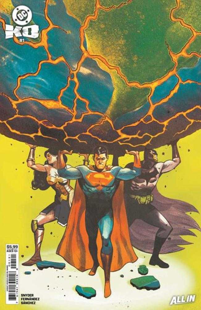 DC K.O. #1 (Of 5) Cover F Mike Del Mundo Card Stock Variant | Dragon's Lair Comics and Fantasy Houston TX
