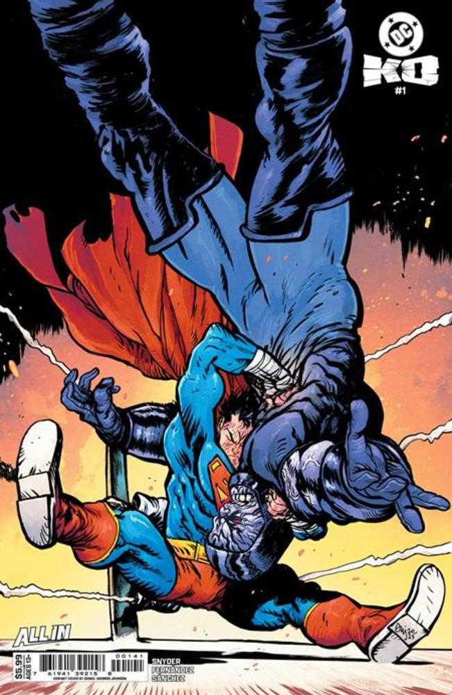 DC K.O. #1 (Of 5) Cover C Daniel Warren Johnson Card Stock Variant | Dragon's Lair Comics and Fantasy Houston TX